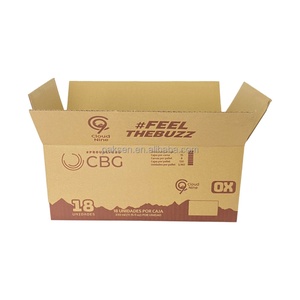 Manufacturer Custom Logo Carton Corrugated Mailing <b>Packing</b> Mailer Paper Folding Delivery Cardboard Large Shipping Packaging <b>Box</b> - Product Image 2