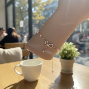 Gran oferta, pulseras de puño de la amistad de cristal hechas a mano a la moda, diseño de corazón bonito para amigos, venta al por mayor disponible - Product Image 3
