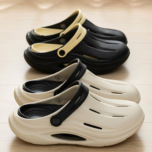 Olicom moda mujeres hombres jardín zuecos Unisex antideslizante zapatos de trabajo de secado rápido agua diseñador sandalias Casual cómodo zapatillas - Product Image 1