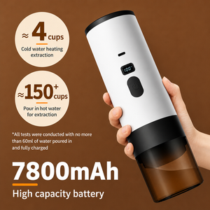 Kingze <span class=keywords><strong>Cafetera</strong></span> Espresso Portátil 3 en 1 con Alimentación USB Tipo C para Viaje y Exteriores - Product Image 3