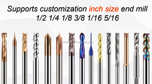 HARDVIK HRC58 Aleación sólida Cabide Tisin Fresa <span class=keywords><strong>de</strong></span> extremo <span class=keywords><strong>de</strong></span> bola plana Fresadora CNC Vástago recto Tipo OEM ODM - Product Image 6