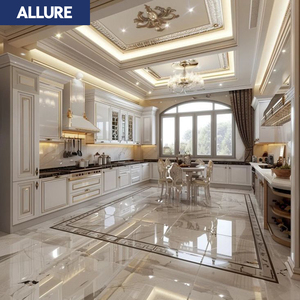 Allure Luxury <strong>Antique</strong> Millwork Automatic Supplies Complete Solid Wood <strong>Pantry</strong> Full Custom <strong>Cabinet</strong> Manufacturers Kitchen Furniture - Product Image 1