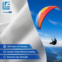 Tissu Ripstop en Nylon 66 30D Haute Résistance et Léger pour Parapente, Revêtement Silicone Personnalisé, Fabricant OEM ODM Marque Privée