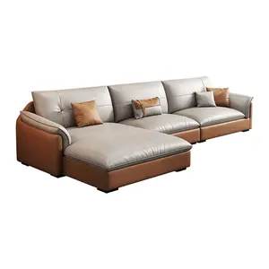 Modern Fashion Design High Back Comfortable Living Room Furniture Family Commercial Apartment Sofa