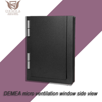 Ventana de microventilación DEMEA, nuevo diseño, estilo abatible, resistente al viento, insonorizada y con aislamiento térmico,