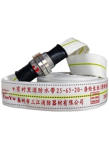 Tuyau d'incendie Sanjiang Tuoyu rouge 13-65-25 pour les brigades incendie, utilisation aux hydrants, conforme aux normes nationales, 2 pouces, résistant à l'abrasion - Product Image 5