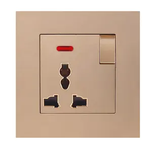 Electric switch socket Bangladesh switch socket universal home electrical wall switch and socket