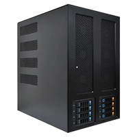 Station de travail / Serveur GPU 4 voies pour l'IA et le calcul de grands modèles, Serveur GPU IA prenant en charge 4 GPU A100 H100 4090 5090 PRO6000