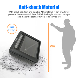 Tốc độ cao cửa sổ lớn quét tự động cảm giác máy quét mã vạch Máy tính để bàn 2D, cắm và chạy, lý tưởng cho thư viện hiệu thuốc siêu thị - Product Image 3