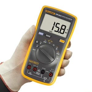 Multimètre numérique MT-Fluke 15B MAX-01 6000 points avec rétroéclairage et alerte d'entrée pour la maintenance électrique et CVC - Product Image 3
