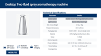 Diffuseur d'arômes de bureau silencieux, nébuliseur, humidificateur intelligent, bouteille d'eau pour chambre ou bureau, directement de l'usine