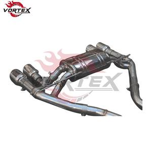 ท่อไอเสียสแตนเลส SUS304 Vortex catback Exhaust สำหรับ BMW F87 M2 3.0T N55 2014-2018 - Product Image 5
