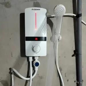 Thép không gỉ yếu tố làm nóng núm điều khiển nhiệt độ không đổi Nhà cung cấp Vàng Tự động máy nước nóng điện