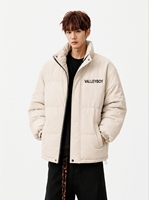 Veste légère de luxe de haute qualité, manteau d'hiver chaud et épais, style homme coupe courte coupe-vent personnalisé