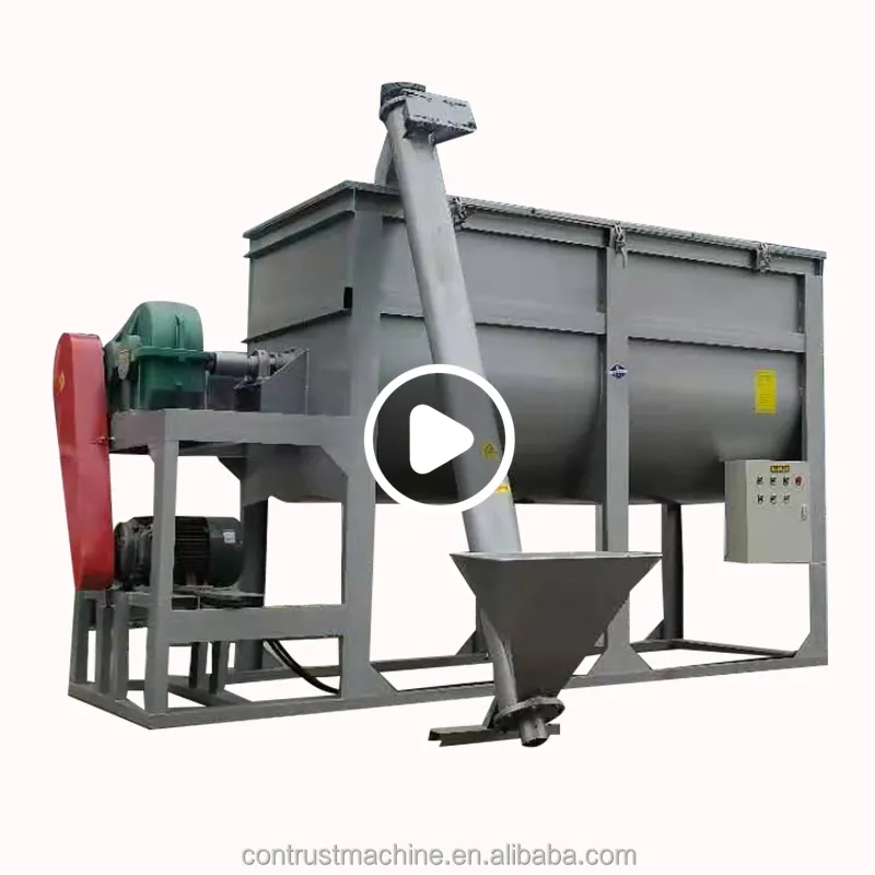 Market Oriented Quartz Sand Gypsum Powder Packing Machinery Dry Cement Mortar Mixing Machine