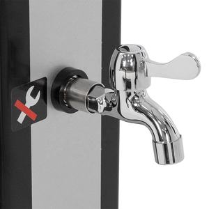 CYEN nouveau design luxe carré grand pommeau de <span class=keywords><strong>douche</strong></span> rotatif couleur argent 40L <span class=keywords><strong>douche</strong></span> <span class=keywords><strong>solaire</strong></span> extérieure pour <span class=keywords><strong>piscine</strong></span> - Product Image 5