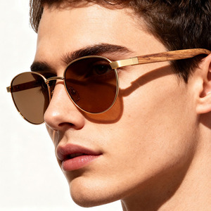 Gafas <span class=keywords><strong>de</strong></span> Sol <span class=keywords><strong>de</strong></span> Ébano/Madera <span class=keywords><strong>de</strong></span> Cebra <span class=keywords><strong>de</strong></span> Alta Calidad, UV400, Patillas <span class=keywords><strong>de</strong></span> Madera, Montura Metálica Completa, Gafas <span class=keywords><strong>de</strong></span> Sol Unisex <span class=keywords><strong>de</strong></span> Moda para <span class=keywords><strong>Playa</strong></span> y Verano - Product Image 1