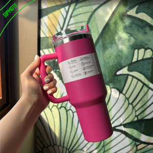Vaso Térmico H2.0 de 40 oz con Asa, Acero Inoxidable, para Bebidas Frías y con Hielo, Superventas - Product Image 1