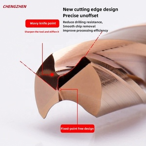 ดอกกัดซีเอ็นซีความแม่นยำสูง 3 มิติ 5 มิติ ทำจากทังสเตนคาร์ไบด์ ขนาด 1.0-20 มม. เคลือบ AlTin 2 ฟัน 55HRC ดอกไมโครไดร์ล รองรับ OEM ดอกกัดแบบหมุน - Product Image 4