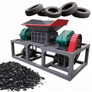 Настраиваемое оборудование для переработки отходов из твердых пластиковых бутылок и измельчения шин / Шредер для шин для тяжелого стального лома - Product Image 1