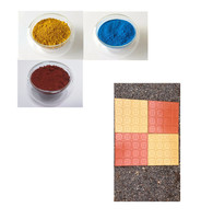 Feo3 — poudre de couleur, pigment colorant béton, briques, oxyde de fer synthétique, marron orange