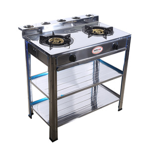 Estufa <span class=keywords><strong>de</strong></span> <span class=keywords><strong>gas</strong></span> comercial <span class=keywords><strong>de</strong></span> alta potencia <span class=keywords><strong>de</strong></span> acero inoxidable, <span class=keywords><strong>sin</strong></span> enchufe, segura, <span class=keywords><strong>de</strong></span> sobremesa, <span class=keywords><strong>de</strong></span> una o dos quemadores - Product Image 6