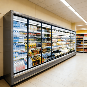Frigorifero Verticale con Porta in Vetro |   Frigorifero Verticale per Esposizione Bevande per Pepsi, Coca-Cola e Negozi di Convenienza - Product Image 2