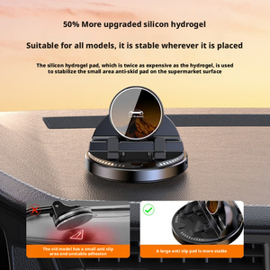 Soporte para Teléfono con <span class=keywords><strong>Carga</strong></span> Inalámbrica Rápida de 15W para el Tablero del Automóvil, 360 °   Soporte giratorio manos libres, universal para teléfonos inteligentes iPhone y Android - Product Image 3