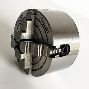 Mandrin de tour à quatre mâchoires indépendantes SANOU <span class=keywords><strong>Chuck</strong></span> 4 Jaw, mandrin de tour à quatre mâchoires, 4 pouces, 100 mm, K72-100, en vente - Product Image 4