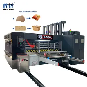 CE Automatic Corrugated Carton Box Maker Ink Printer Slotter Die Cutter Packing Packaging Machine Manufacturer