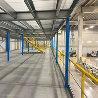 Estructura de Acero Estructural Integrada para Almacenes y Hangares, Resistente al Viento, Moderna, Industrial, Pre-fabricada