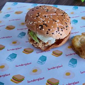 Wholesale Customized Printed Logo Food Grade <b>Greaseproof</b> PE Eco-Friendly Recycled Sandwich Packaging <b>Paper</b> for Burger Fried - Product Image 3