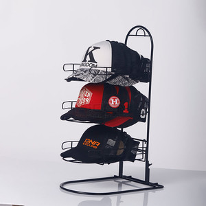 Mũ bóng chày dây kệ kim loại <span class=keywords><strong>hat</strong></span> hiển thị đứng Mũ bóng chày chủ 10 Mũ bóng chày <span class=keywords><strong>Tabletop</strong></span> Rack đứng - Product Image 3