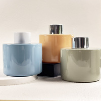 Accepter Logo personnalisé et couleur Aroma Bottle 100ML Désodorisant de luxe Aromathérapie Conteneur parfumé Diffuseur de roseaux Bouteille en verre