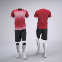 Uniforme de football Meilleure vente Qualité Maillots de football à séchage rapide 100% Sublimation Nouvelle saison Uniformes de football