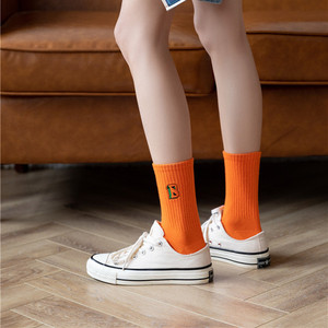 Calzini di cotone a tubo medio sportivi da uomo in spugna con ricamo di strada di migliore moda personalizzati calzini di alta qualità - Product Image 4