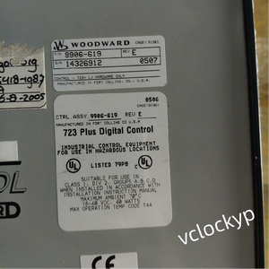 1 unidad de módulo de control de velocidad WOODWARD 9906-619 nuevo, envío gratis a través de Fedex/DHL - Product Image 4