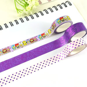 Adhésif de journalisation mignon feuille <span class=keywords><strong>d</strong></span>'<span class=keywords><strong>or</strong></span> Kawaii Washi fabricant de ruban de papier - Product Image 1