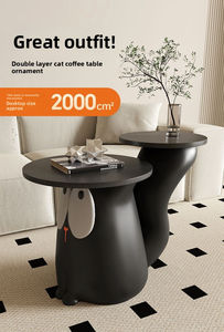 Table d'appoint créative pour chat Pièce décorative pour le sol Petite table basse de rangement Canapé de salon Meuble <span class=keywords><strong>TV</strong></span> Table basse créative - Product Image 5