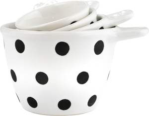 Ensemble d'outils de cuisson de table personnalisés pour la cuisine Ensemble de 4 tasses à mesurer en céramique Bol à mesurer pour le lait et l'eau - Product Image 4