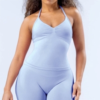 Tenue de yoga transfrontalière européenne et américaine, séchage rapide, respirante, pour fitness, course à pied et sports de plein air