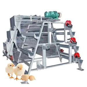 A buon mercato Maglia di Filo di Metallo In Acciaio Inox di Tipo Verticale 4 Tiers 1 Giorno di Età Del Bambino Strato Pulcini Cova Batteria Gabbia per la Coltivazione uovo di Pollo - Product Image 1