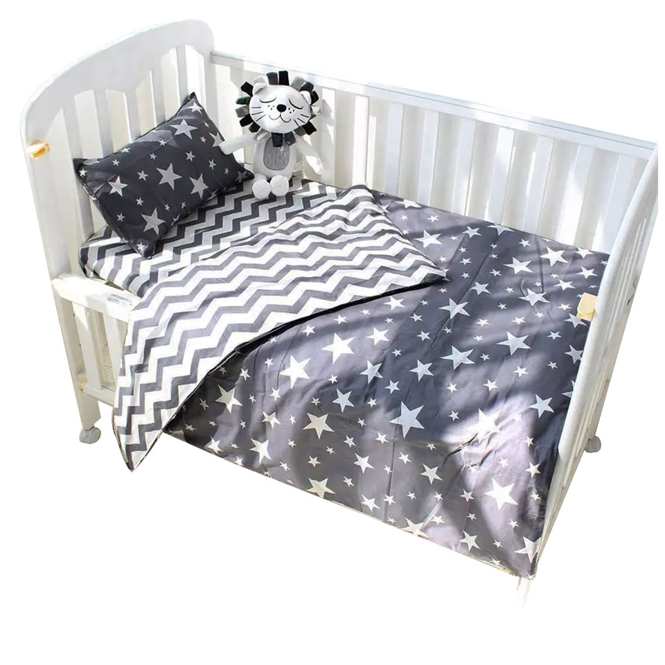 Простыня с мультяшным принтом и наволочки, 100% хлопок, Детские Роскошные комплекты постельного белья