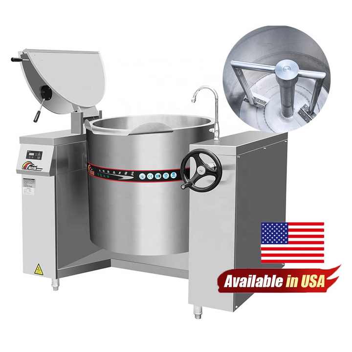 Industrial Jam Boiler - High Productivity Cooking Machine