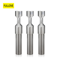 Fraise à queue en carbure de tungstène à 3 cannelures, HRC 65, non revêtue, pour usinage CNC, outil de coupe pour le traitement des métaux, ODM/OEM