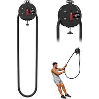 Machine d'escalade professionnelle sans fin pour l'entraînement de force et le renforcement musculaire, avec cordes de 4,0 m de long, pour l'escalade en intérieur