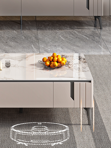 Set meja kopi dan dudukan <span class=keywords><strong>Tv</strong></span>, desain Modern ruang tamu kayu Nordik - Product Image 4