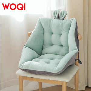 WOQI Tapis <span class=keywords><strong>d</strong></span>'assise super doux Oreilles de lapin de bande dessinée Coussin de chaise Coussin court résistant à <span class=keywords><strong>l</strong></span>'usure pour le <span class=keywords><strong>camping</strong></span> et la randonnée <span class=keywords><strong>D</strong></span>écor - Product Image 2