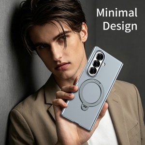 Étui magnétique mat professionnel pour Samsung Z Fold 8 Ultra 7 6 5 4 3 avec protection à 360° °   Support de téléphone avec protection d'écran avant antichoc - Product Image 3