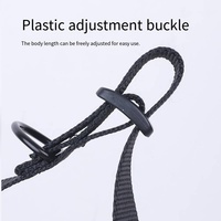 Anneau de sangle à boucle QD multifonctionnel extérieur transfrontalier Accessoires de corde tactique à double point CS Défense personnelle